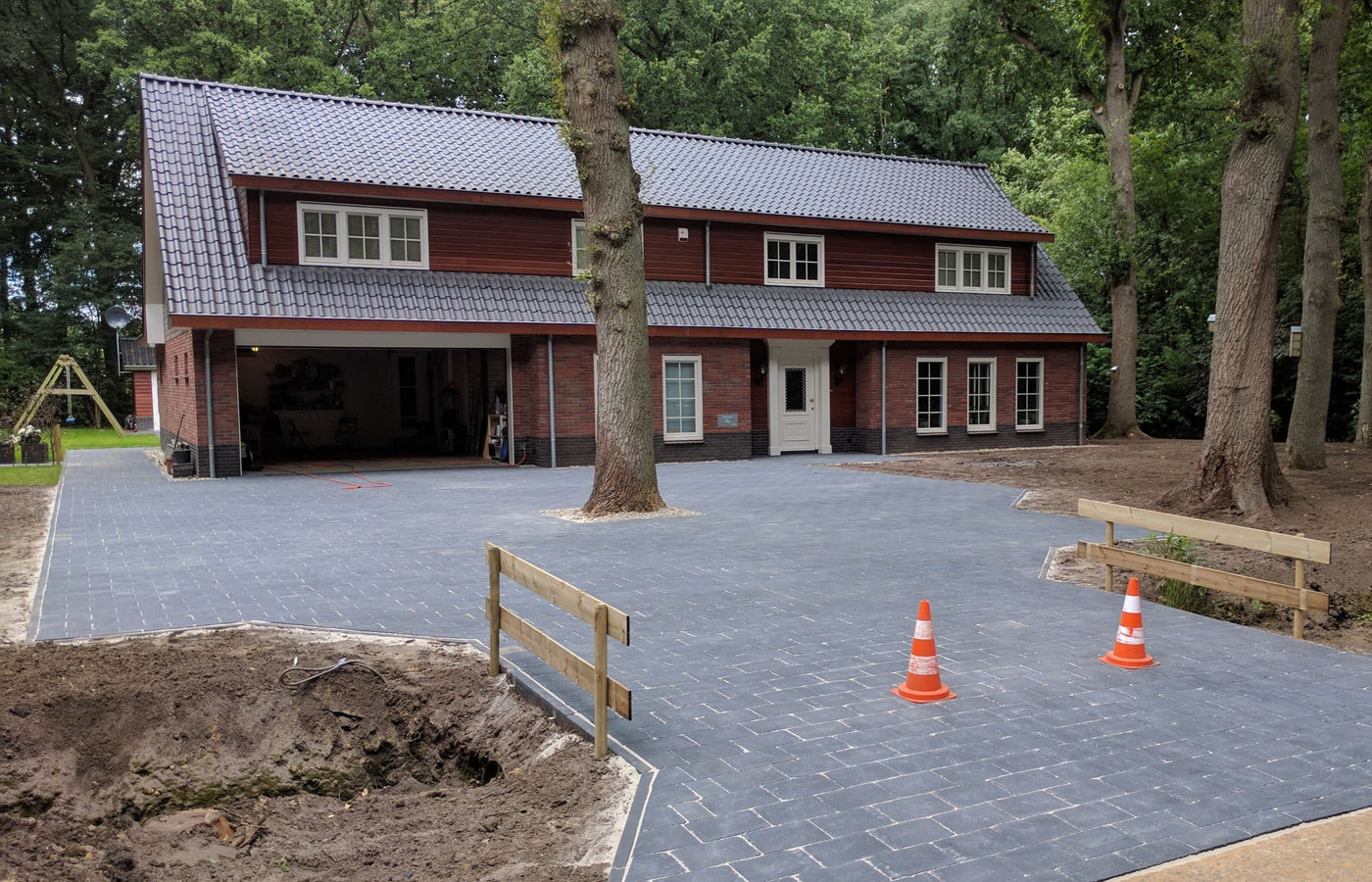 Tuinaanleg met terras
